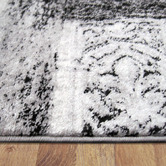Lotus Rugs Grey Slab Beantown Power-Loomed Rug