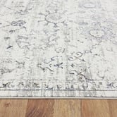 Lotus Rugs Light Grey Glamour Power-Loomed Rug
