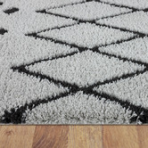 Lotus Rugs Grey Sketch Mellow Power-Loomed Rug
