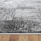 Lotus Rugs Grey Scratch Aslan Power-Loomed Rug