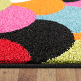 Lotus Rugs Multi-Coloured Scale Nebula Power-Loomed Rug