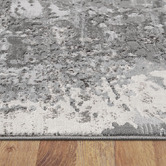Lotus Rugs Jet Grey Fantasy Power-Loomed Rug