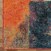 Lotus Rugs Multi-Coloured Phoenix Nebula Power-Loomed Rug