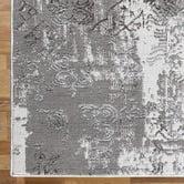 Lotus Rugs Nickel Grey Fantasy Power-Loomed Rug