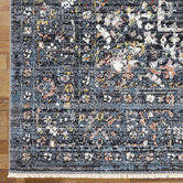 Lotus Rugs Dark Grey Crest Twilight Power-Loomed Rug