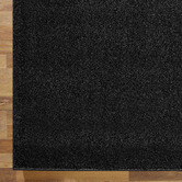 Lotus Rugs Charcoal Ridges Power-Loomed Rug