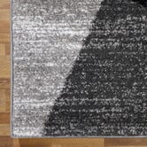 Lotus Rugs Black &amp; Grey Mosaic Amore Power-Loomed Rug