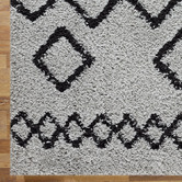 Lotus Rugs Grey Sketch Mellow Power-Loomed Rug