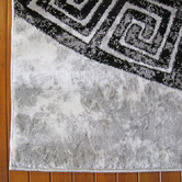 Lotus Rugs Grey Dome Beantown Power-Loomed Rug