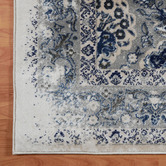 Lotus Rugs Grey Vignette Barren Power-Loomed Rug