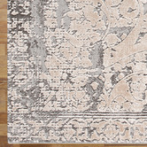 Lotus Rugs Grey &amp; Beige Pleasure Power-Loomed Rug