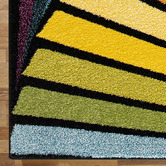 Lotus Rugs Multi-Coloured Prism Nebula Power-Loomed Rug