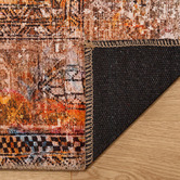 Lotus Rugs Orange Glory Power-Loomed Rug