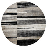 Lotus Rugs Grey Grain Beantown Round Rug