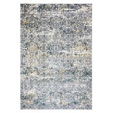 Lotus Rugs Slate Oriental Stella Power-Loomed Rug