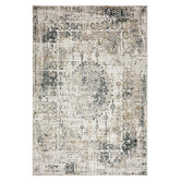 Lotus Rugs Sand Oriental Stella Power-Loomed Rug