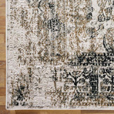 Lotus Rugs Sand Oriental Stella Power-Loomed Rug