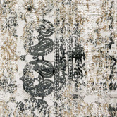 Lotus Rugs Sand Oriental Stella Power-Loomed Rug