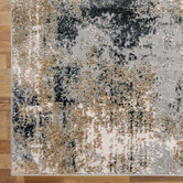 Lotus Rugs Slate Multi-Coloured Stella Power-Loomed Rug