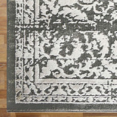 Lotus Rugs Light Grey Stella Power-Loomed Rug