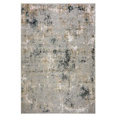 Lotus Rugs Slate Multi-Coloured Stella Power-Loomed Rug