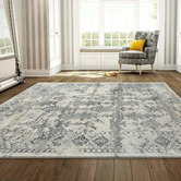 Lotus Rugs Caisson Barr Power-Loomed Rug