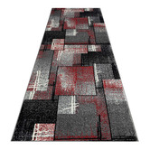 Lotus Rugs Red Harleian Power-Loomed Rug