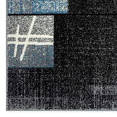 Lotus Rugs Blue Harleian Power-Loomed Rug