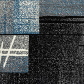 Lotus Rugs Blue Harleian Power-Loomed Rug