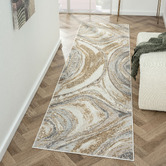 Lotus Rugs Sand Luna Power-Loomed Runner