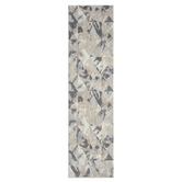Lotus Rugs Slate Luna Power-Loomed Runner