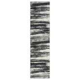 Lotus Rugs Charcoal Astra Power-Loomed Runner