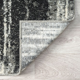 Lotus Rugs Charcoal Astra Power-Loomed Runner