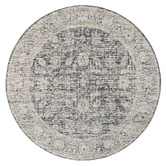 Lotus Rugs Charcoal Fantine Round Rug