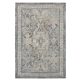 Lotus Rugs Charcoal Fantine Power-Loomed Rug