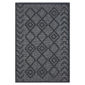 Lotus Rugs Charcoal Charm Power-Loomed Rug