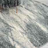 Lotus Rugs Ash Astra Power-Loomed Round Rug
