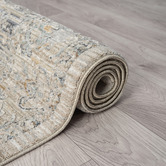 Lotus Rugs Taupe Fantine Power-Loomed Runner