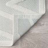 Lotus Rugs Frost Charm Power-Loomed Runner