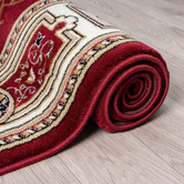 Lotus Rugs Red Ceres Power-Loomed Rug