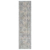 Lotus Rugs Charcoal Fantine Power-Loomed Runner