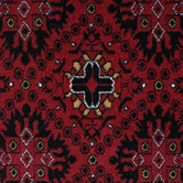 Lotus Rugs Red Solstone Power-Loomed Rug