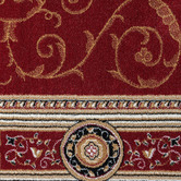 Lotus Rugs Red Ceres Power-Loomed Runner