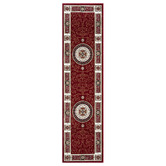 Lotus Rugs Red Ceres Power-Loomed Runner