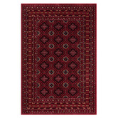 Lotus Rugs Red Solstone Power-Loomed Rug
