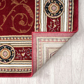 Lotus Rugs Red Ceres Power-Loomed Runner