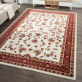 Lotus Rugs Cream Ceres Power-Loomed Rug