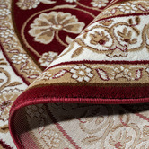 Lotus Rugs Red Ceres Round Rug