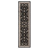 Lotus Rugs Black Ceres Runner