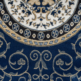Lotus Rugs Navy Ceres Power-Loomed Runner